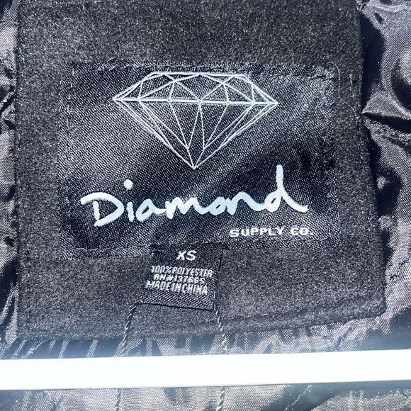 NWT Diamond Supply Co. Varsity Jacket, size XS - Picture 5 of 6